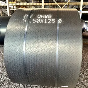 Tear Drop Plate Sheets 4x8 S235JR Chequered Steel Plate S275JR S355JR Hot Rolled Mild Steel Coil