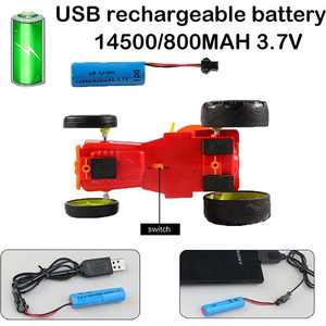 <span class=keywords><strong>Train</strong></span> jouet télécommandé KSF pour enfants, véhicule électrique acrobatique avec portée de 20 à 50 m, utilisation intérieure/extérieure, à partir de 5 ans - Product Image 5