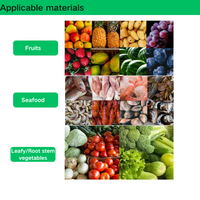 Automatische groente- en fruitwasmachine voor mango's, aardappelen en landbouwproductenfabrieken