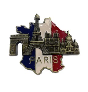 Bán Buôn Pháp Kim Loại Tủ Lạnh Nam Châm <span class=keywords><strong>Eiffel</strong></span> Tháp Tùy Chỉnh 3D Lưu Niệm Du Lịch Bộ Sưu Tập Kinh Doanh Món Quà Cưới Tủ Lạnh Nam Châm - Product Image 4