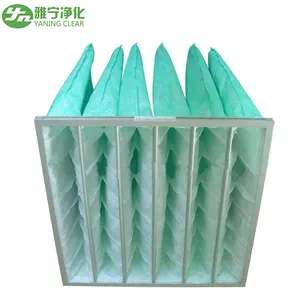 YANING Medium Efficiency Air filter pocket filter bag filter F6 for air conditioning