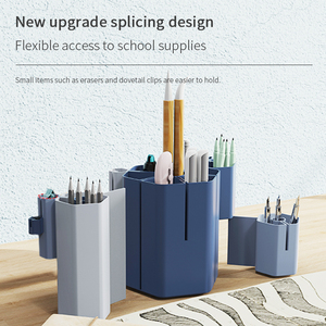 New Arrivals Desktop Storage <b>Pen</b> Organizers Stationery Supplies Custom Multifunctional Silicone <b>Pen</b> <b>Holder</b> <b>for</b> <b>Desk</b> - Product Image 1