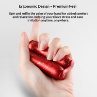 Rouleau de décompression en alliage métallique, jouet anti-stress pour adultes, gadget anti-ennui pour les doigts