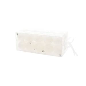 ENSEMBLE DE 20 BALLES EN PLASTIQUE, DIAM. 6CM, BLANC BRILLANT - Product Image 1