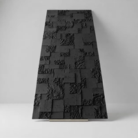 Nouveauté : Carrelage souple en pierre naturelle ivoire, texture 3D, panneau mural pour décoration intérieure et extérieure