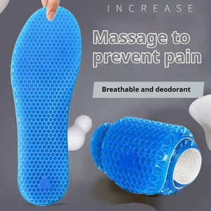 Solette in Silicone Morbide <span class=keywords><strong>per</strong></span> Scarpe, Assorbimento degli Urti, <span class=keywords><strong>per</strong></span> Corsa e Sport, Traspiranti, <span class=keywords><strong>per</strong></span> Dolori al Tallone - Product Image 4
