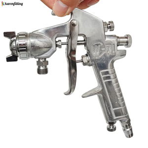 Pistolet de peinture pneumatique portatif pour revêtement DIY, outil de pulvérisation de peinture industrielle au latex pour usage automobile et domestique - Product Image 2