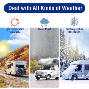 RV 지붕 수리 테이프 부틸 고무 UV 씰 이음새 누출 수리 RV 수리용 강력 접착 유연한 캠핑카 방수 테이프 - Product Image 5