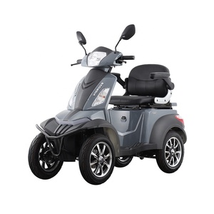 גבוהה באיכות חשמלי תלת אופן קטנוע שלושה גלגל ממונע נהיגה סוג תלת אופן פופולרי שחור צהוב אדום לבן כחול גוף סין - Product Image 1