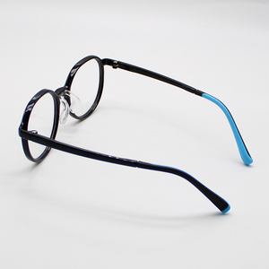 Estudiante Retro Art Anti Blue Ray Gafas TR 90 Marco de silicona suave Gafas ultraligeras para Miopía - Product Image 1