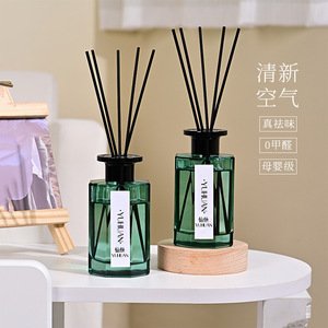 Yuhuan Aromatherapy <b>Diffuser</b> Glass <b>Bottle</b> Long Lasting Fragrance Home Air Freshener Anti Odour Decor - Product Image 3