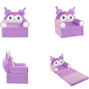 Sofá <span class=keywords><strong>cama</strong></span> plegable <span class=keywords><strong>de</strong></span> dibujos animados para niños al por mayor, sofá pequeño <span class=keywords><strong>de</strong></span> animales <span class=keywords><strong>de</strong></span> tres capas, sofá cojín <span class=keywords><strong>de</strong></span> felpa para niños, sofá con <span class=keywords><strong>respaldo</strong></span> para dormitorio - Product Image 4