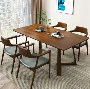 <span class=keywords><strong>Mesa</strong></span> de Comedor <span class=keywords><strong>Extensible</strong></span> de Madera Maciza de Estilo Nórdico Moderno para Cocina, Diseño de Lujo, Hotel, Ecológica - Product Image 4