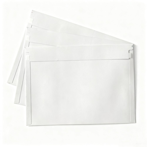 مغلفات كرتونية بيضاء صلبة مسطحة مقاس <span class=keywords><strong>A4</strong></span> وA5 مع لاصق ذاتي للشحن والصور والوثائق والبطاقات والمطبوعات الفنية - Product Image 2