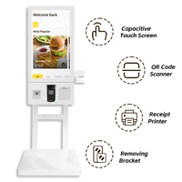 Kiosque de commande et de paiement automatique Sinmar, écran tactile, terminal de service en libre-service, kiosque numérique intégré, fabricant OEM ODM