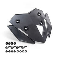 Extension de pare-brise universelle pour moto MOTERCROSS, déflecteur d'air avant, bande décorative en PVC pour XMAX125/XMAX250