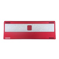 Offre Spéciale WEIKRV Lucky65V2 clavier mécanique Barebone aluminium 68 touches échangeables à chaud 3pin commutateur Programmable Triple Mode