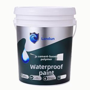 Revêtement imperméabilisant polymère à base de ciment JS personnalisé en usine, baril de 20 kg, à base d'eau, résistant aux alcalis, pour toitures, sous-sols et usage extérieur - Product Image 1