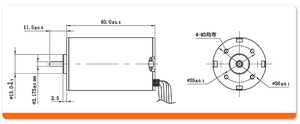 Motor eléctrico sin escobillas de CC DE ALTO Torque personalizado 12V 24V 36V con controlador 20W 36mm de diámetro <span class=keywords><strong>BLDC</strong></span> motores de CC de imán permanente - Product Image 5