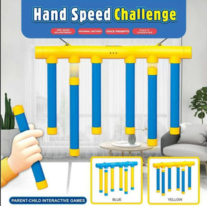 <span class=keywords><strong>Gioco</strong></span> con Bastoncini Cadenti a Velocità Regolabile, Giocattolo per Allenamento della Coordinazione Occhio-Mano e della Reazione per Bambini, <span class=keywords><strong>Gioco</strong></span> Sfida con Bastoncini Riflettenti - Product Image 3