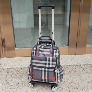 Custom Color Logo Business Travel <strong>Roller</strong> 1680D Polyester Material Suitcase Men's Briefcase Computer <strong>Bag</strong> Soft Trolley <strong>Bag</strong> - Product Image 2