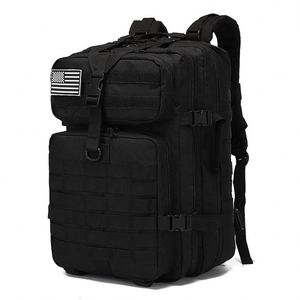 Sac à dos tactique 45L pour hommes et unisexe, cadre interne découpé au laser, sac à dos d'assaut de 3 jours, style national, doublure en polyester - Product Image 3