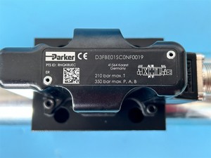 D3FBE01SC0NF00 ชุดอุปกรณ์ควบคุมทิศทางไฮดรอลิกแบบอิเล็กทรอนิกส์ในตัว ซีรีส์ D3FB แบบควบคุมทิศทางตามสัดส่วนโดยตรง - Product Image 6