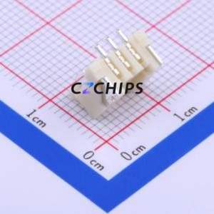 BM03B-PASS-TF(LF)(SN) Wire-to-Board Pin Header SMD,P=2mm Connector 1x3P 2mm Vertical Mount PA - Product Image 2