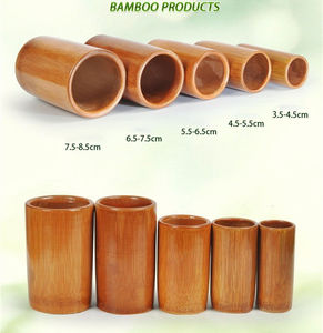 QUAN HE Kit gelas, alat terapi bekam tradisional Cina Medis bambu 3 cangkir - Product Image 6