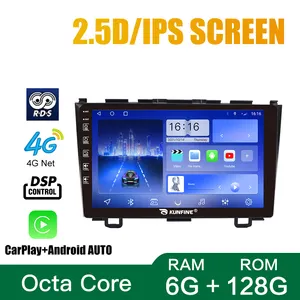 Für Honda CRV 2006-2011 9 Zoll Hea dunit Gerät Double 2 Din Octa-Core Quad Auto Stereo GPS Navigation Android Autoradio