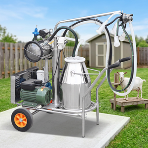Máquina Portátil Automática Eléctrica para Producción <span class=keywords><strong>de</strong></span> Leche <span class=keywords><strong>de</strong></span> Vaca, Cabra, Oveja y Camello, Precios <span class=keywords><strong>de</strong></span> Máquinas <span class=keywords><strong>de</strong></span> <span class=keywords><strong>Ordeño</strong></span> para Vacas <span class=keywords><strong>Lecheras</strong></span> y <span class=keywords><strong>Cabras</strong></span> - Product Image 1