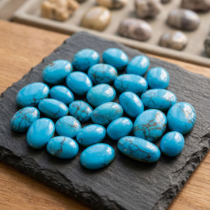 Cabujones Sueltos Hechos a Mano de Alta Calidad, Corte Ovalado Personalizado, Lapislázuli Azul, Gema Natural, Certificados por Terceros - Product Image 3