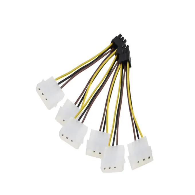 מותאם אישית באיכות גבוהה 4 pin & 4 pin lp4 molex עד 8 pin eps כבל מתאם חשמל