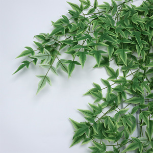 Feuilles de vigne persanes artificielles, décoration murale verte, plante en plastique, fleur en soie, verdure intérieure et extérieure 6666 - Product Image 3