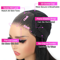Peluca frontal de encaje HD 13x4 de cabello humano virgen indio crudo rizado kinky al por mayor, pelucas frontales de encaje transparente de cabello humano natural