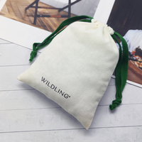 Sac en lin souple pour lunettes de soleil, personnalisable avec votre logo, couleur beige,