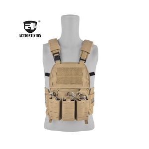 Cordura CS gilet de transport de plaque tactique atacs Ranger vert léger PC V5 Base gilet tactique pour l'entraînement CS - Product Image 5
