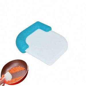 Spatule de nettoyage en silicone pour casseroles et poêles, brosse à lame souple pour cuisine - Product Image 4