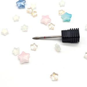 Fraise diamantée en forme de flamme de 2,5 mm (3/32 pouces) pour manucure, fraise de sécurité pour cuticules, pour salon de manucure, fraise diamantée pour perceuse à ongles électrique - Product Image 5