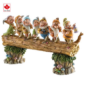 Wutong Resin手作り手作り7人の小人像庭装飾用 - Product Image 5