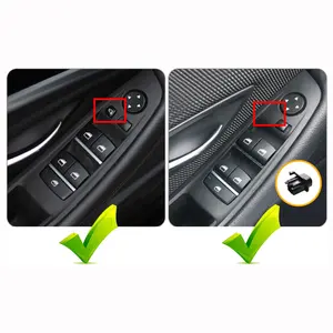 F10 Aksesori Upgrade Interior kiri depan, gagang tarik pintu sandaran tangan Panel Trim untuk BMW 5 seri F10 F11 F18