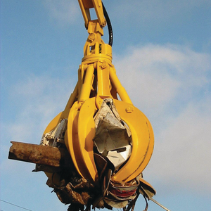 Aurix-OPG Rotations-Orangenschalen-Greifer Eisensortiergreifer Schrott-Magnet Lotusförmiger Greifer für Bagger - Product Image 3