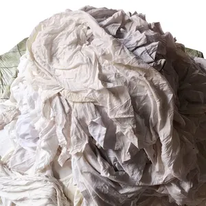 Absorb Cleaning Automotive Rag Sewed Cotton Rags Sterilized White T-Shirt Old Compressed Rags