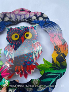 Mẫu bán chạy nhất, sản phẩm chuyên nghiệp - Cây quay gió/chuông gió 3D - Chim cú - Product Image 4