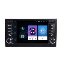 Radio Universal de 7 Pulgadas con 4 Núcleos, GPS, Amplificador, Carplay, Android Auto, Reproductor de DVD para Audi A3 2003-2013