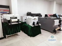 Printer Dtf Kepala Ganda Xp600 Ganda A3 60Cm Murah Stiker Tinta Sublimasi Printer Inkjet Disediakan Tinta Pelarut Otomatis 160