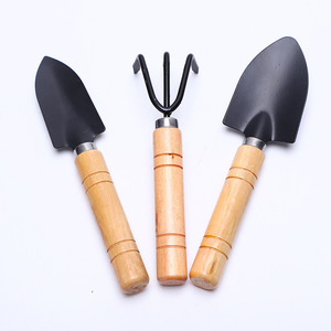 Kit de 3 outils de jardinage miniatures en métal <span class=keywords><strong>pour</strong></span> plantes succulentes avec support OEM <span class=keywords><strong>pour</strong></span> semis et <span class=keywords><strong>terreau</strong></span> - Product Image 2
