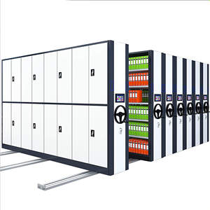 Mracking lưu trữ cơ khí Kệ di động Tủ hồ sơ lưu trữ giá lưu trữ di động mật độ cao kệ lưu trữ di động - Product Image 2