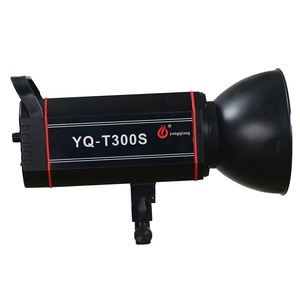 YQ-300S <span class=keywords><strong>Lampe</strong></span> COB de photographie à puissance réelle de 200 W, corps en métal aluminium, commande à distance par bouton, lumière bicolore pour studio photo et vidéo - Product Image 6