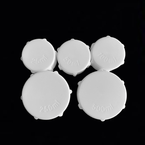 HAIJU LAB Branco 25ml-2000ml Ácido resistente à alta temperatura e álcali resistente PTFE Reagente Garrafa para armazenamento de amostras químicas - Product Image 5